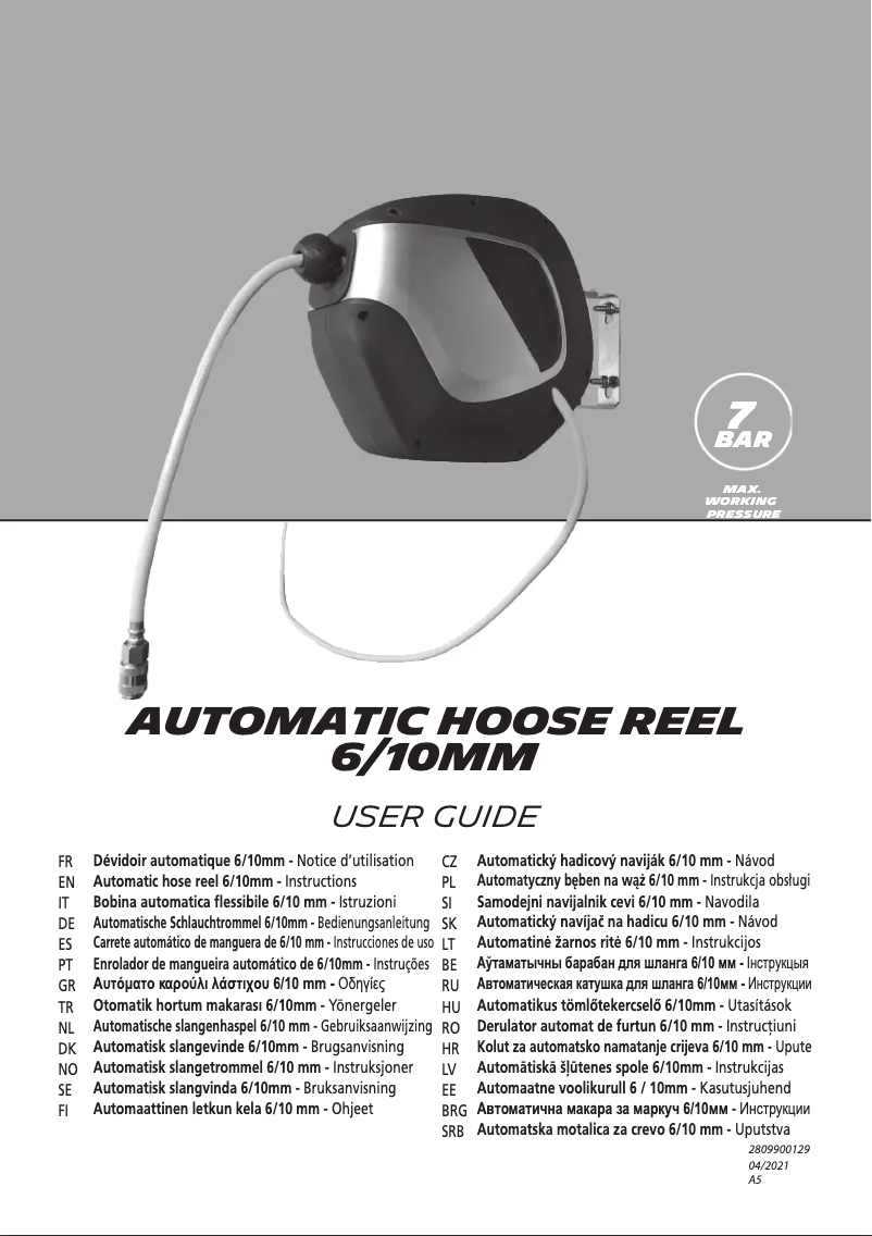 Page 1 of the manual User Manual Abac G-610