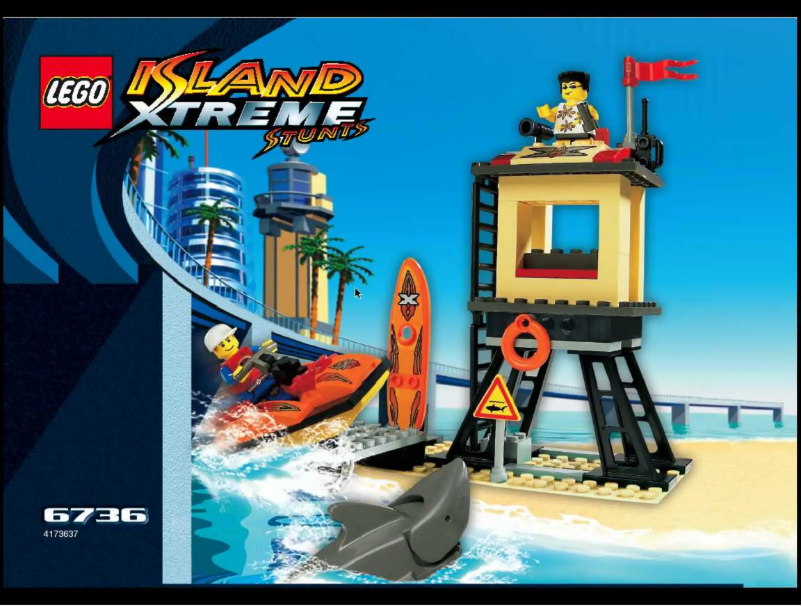 Page 1 of the manual User Manual Lego Beach Lookout