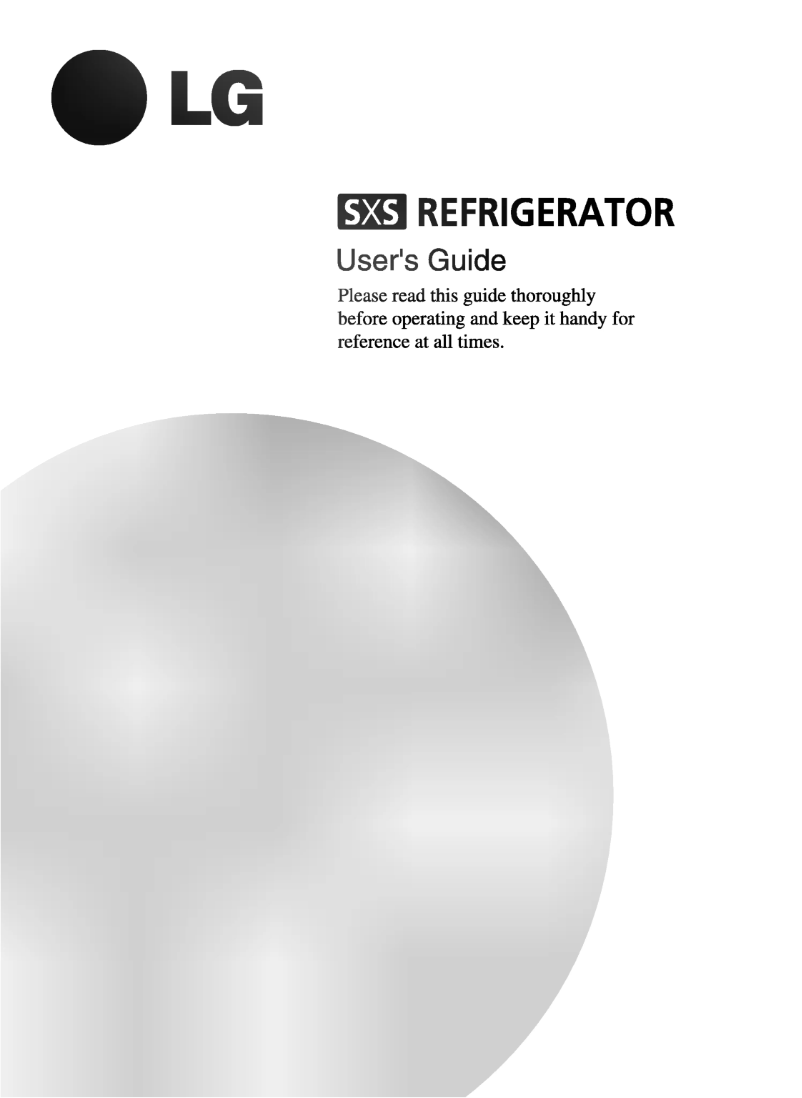 First page image of the manual for GR-L197QTJ