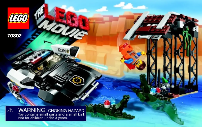 Page 1 of the manual User Manual Lego The Movie 2 70802