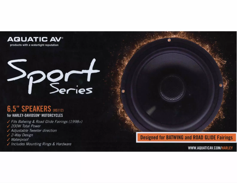 First page image of the manual for HS112