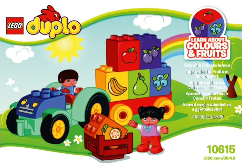 First page image of the manual for Duplo 10615