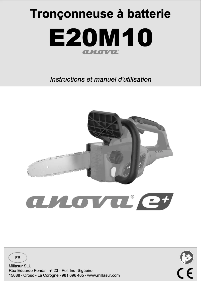 First page image of the manual for E20M10
