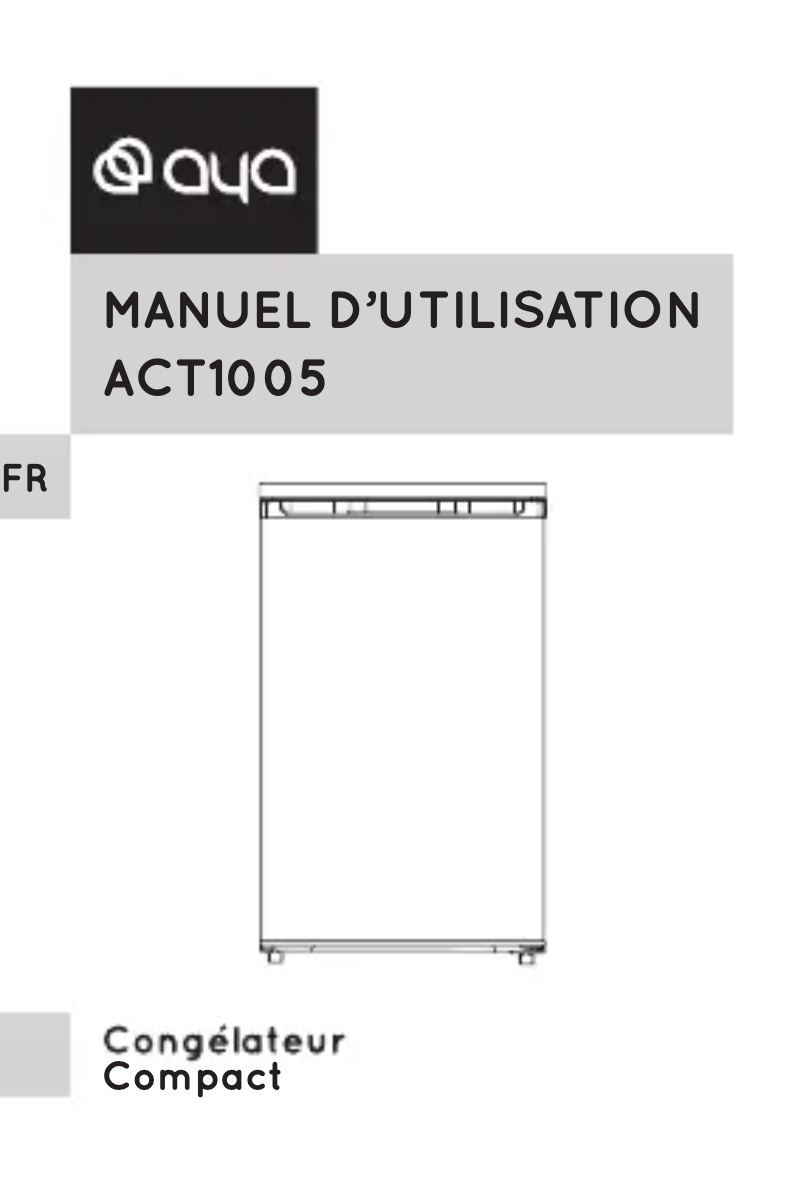First page image of the manual for ACT1005