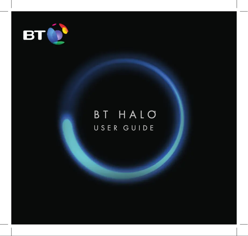 First page image of the manual for Halo