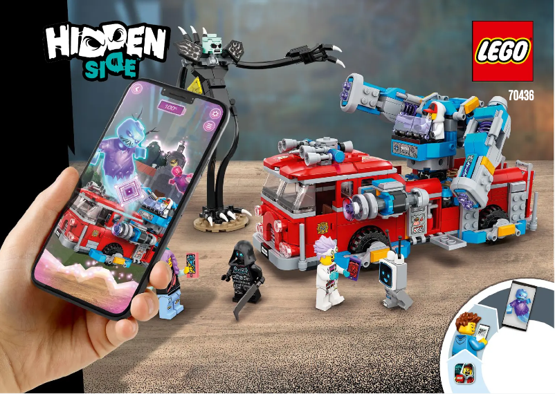 First page image of the manual for Hidden Side 70436