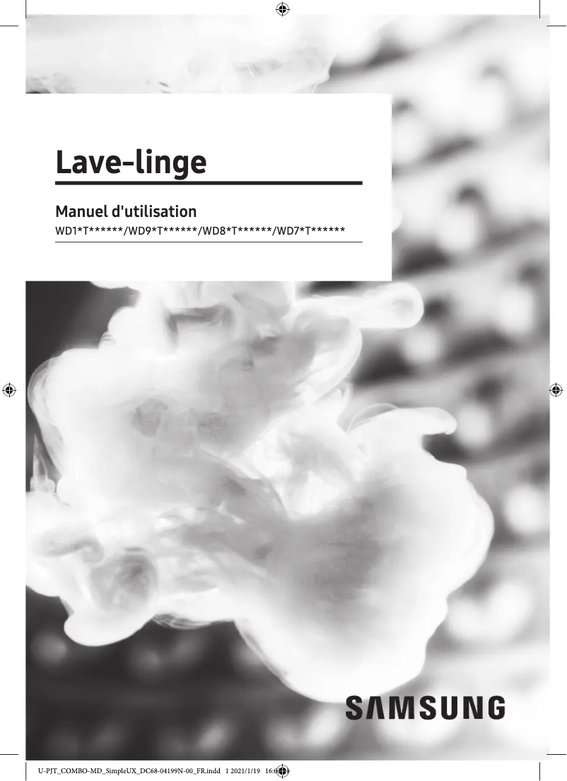 First page image of the manual for WD70T554DBN