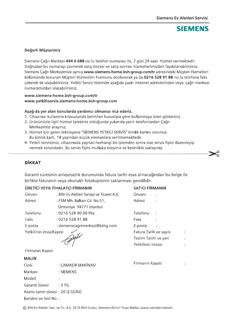 Page 1 of the manual User Manual Siemens WM14U940TR
