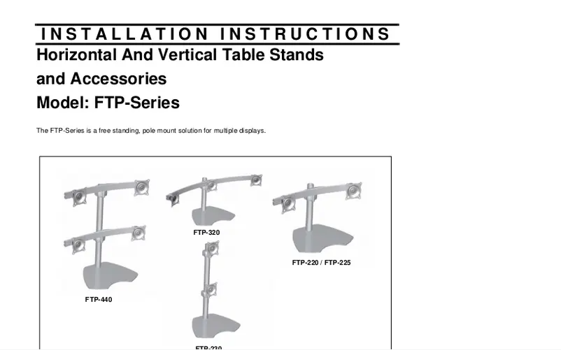 First page image of the manual for KTA1036B