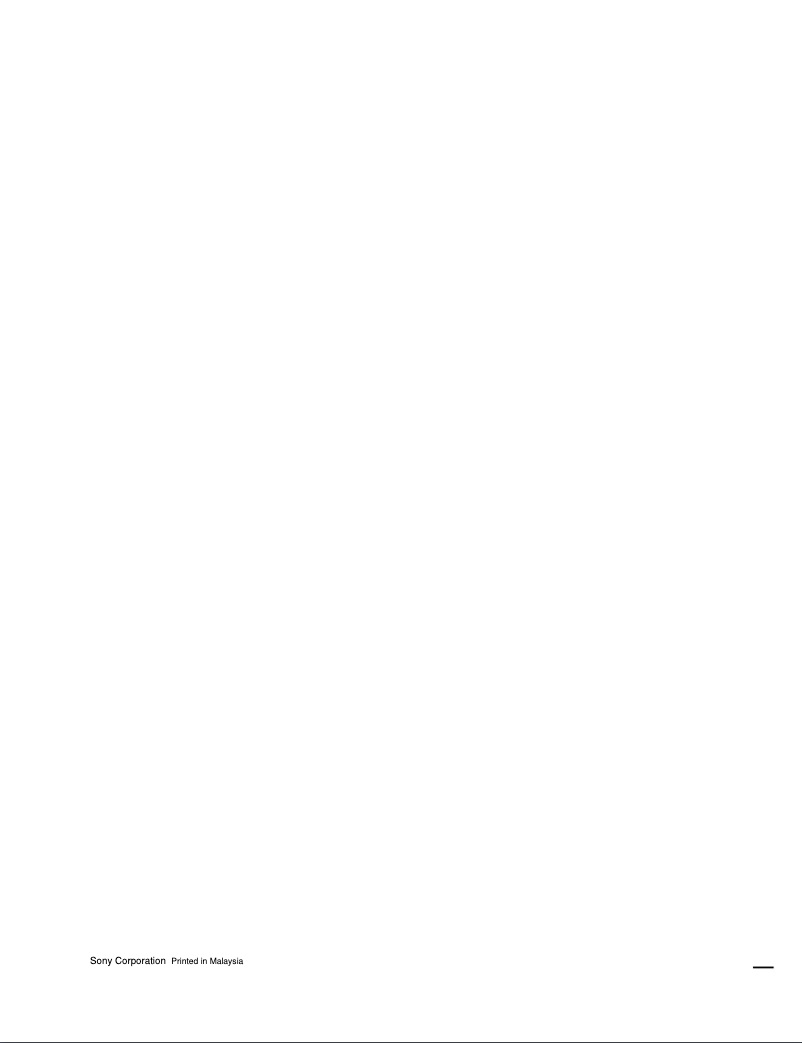 Page 1 of the manual User Manual Sony SA-W10G