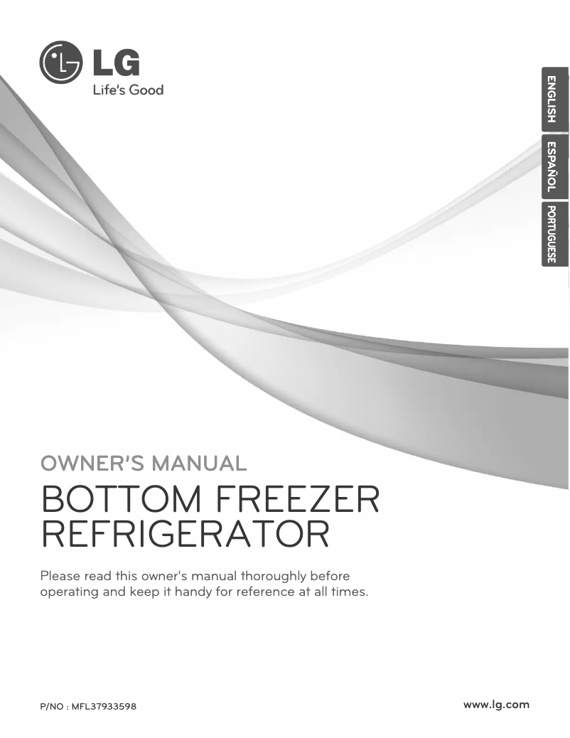 First page image of the manual for GRL2188EP