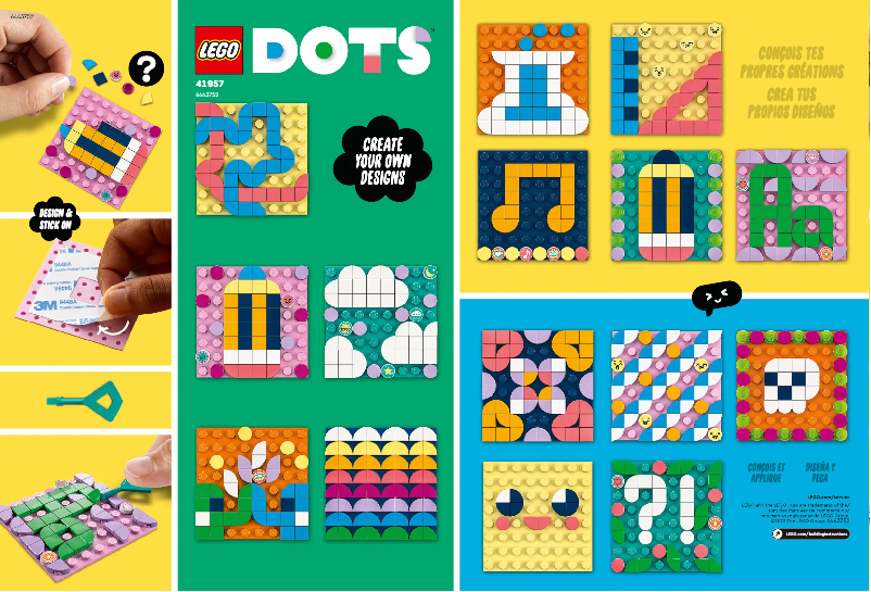 Page 1 of the manual User Manual Lego DOTS 41957