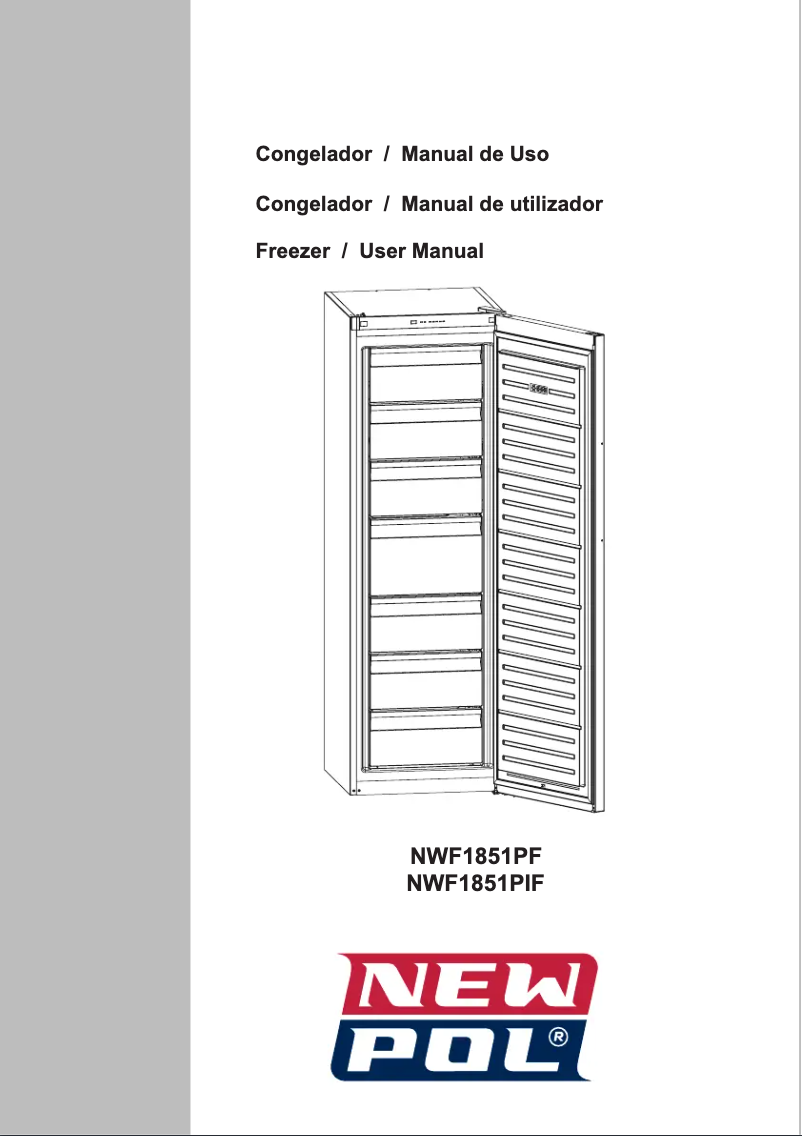 Page 1 of the manual User Manual New Pol NWF1851PF