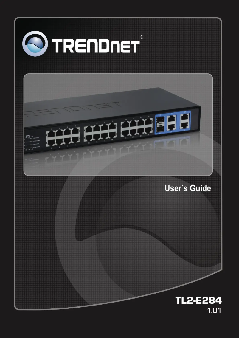 First page image of the manual for TL2-E284