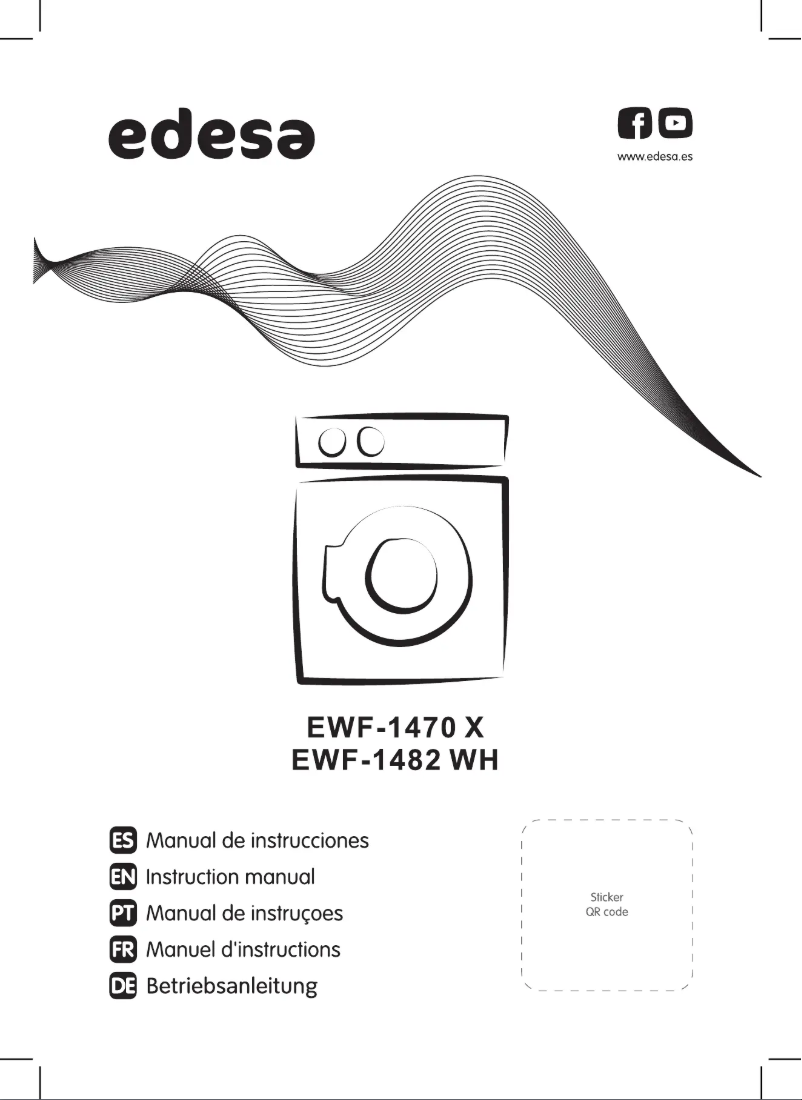 First page image of the manual for EWF-1482 WH