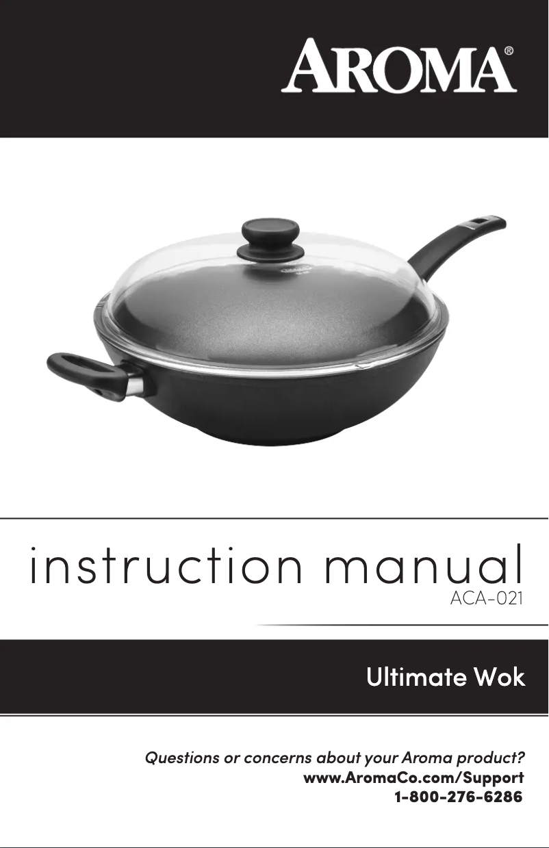 First page image of the manual for ACA-021