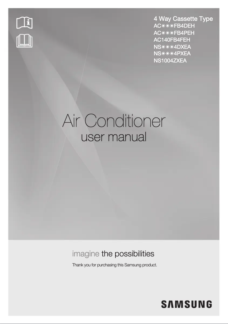 Page 1 of the manual User Manual Samsung NS1404DXEA