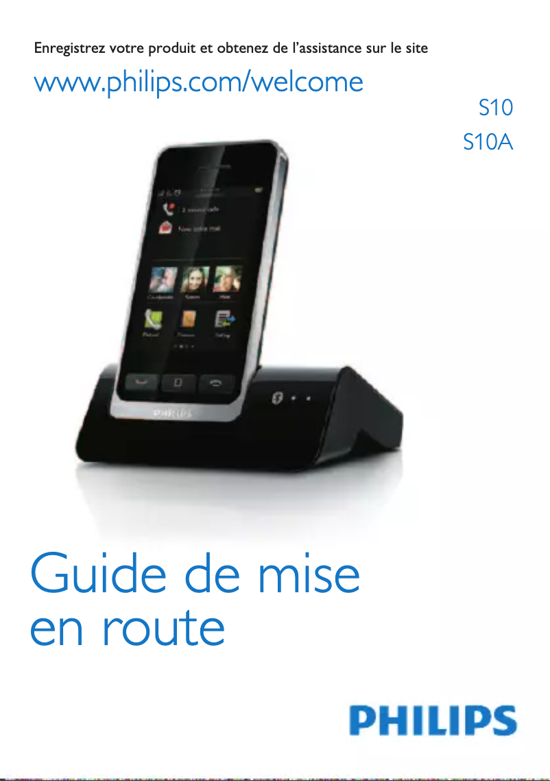 First page image of the manual for MobileLink S10A