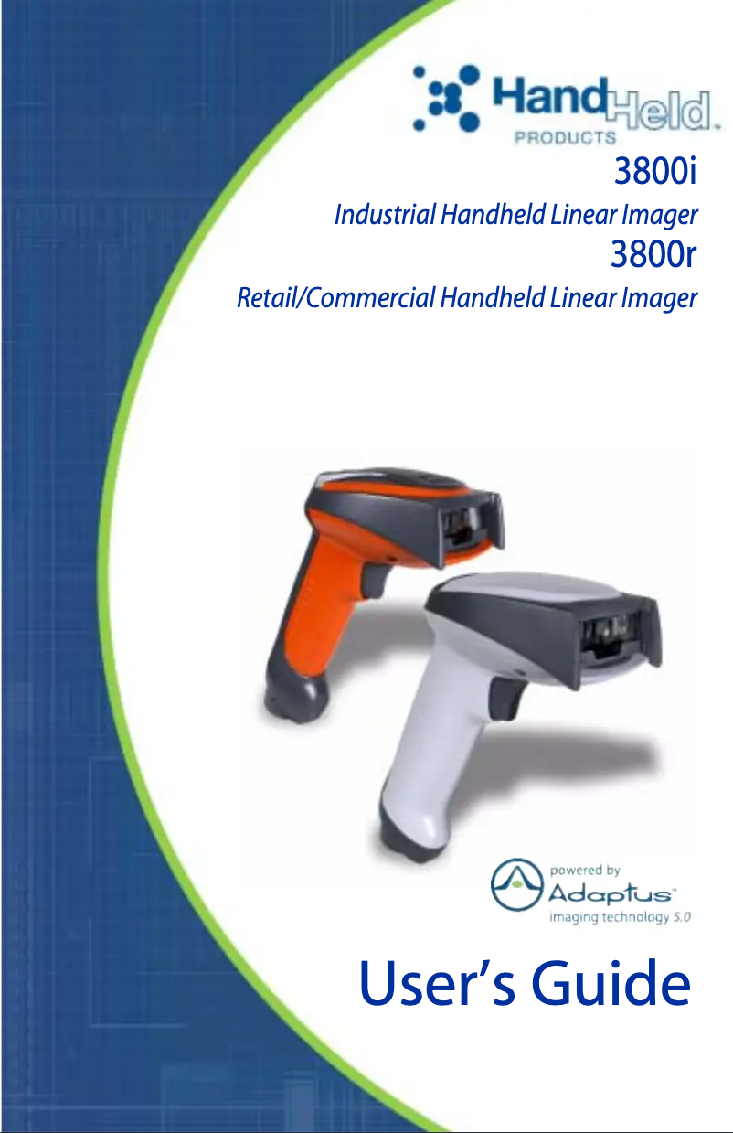 First page image of the manual for 3800i USB Kit