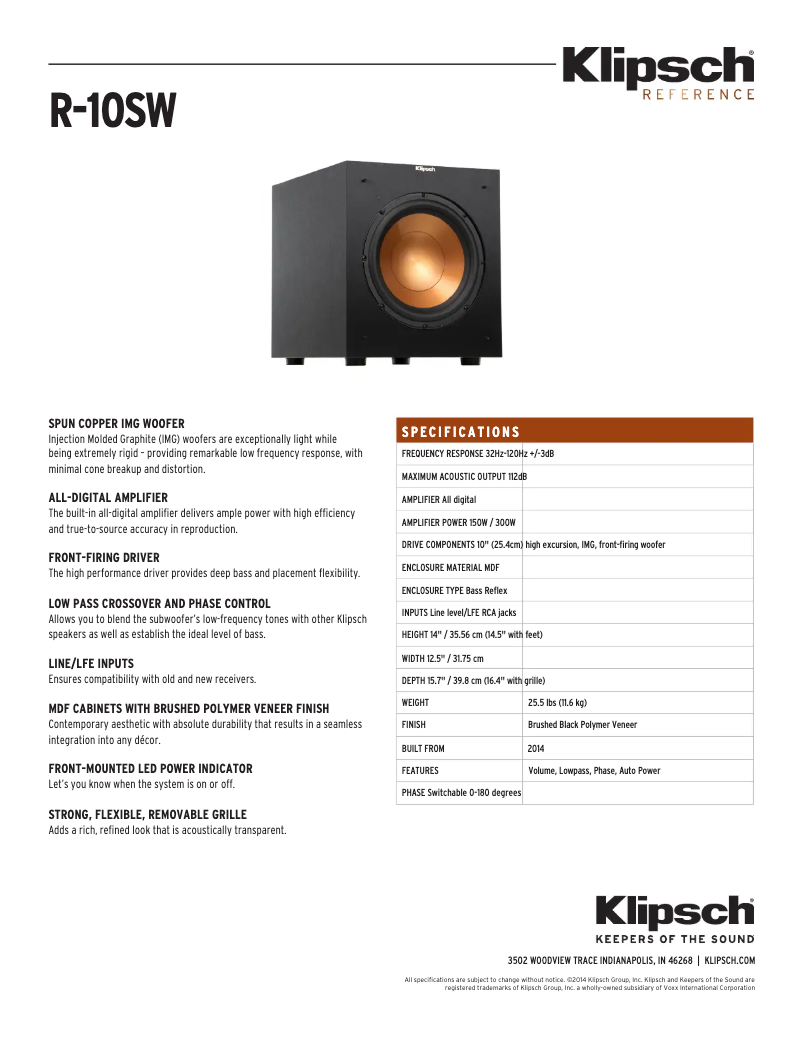 First page image of the manual for R-10SW