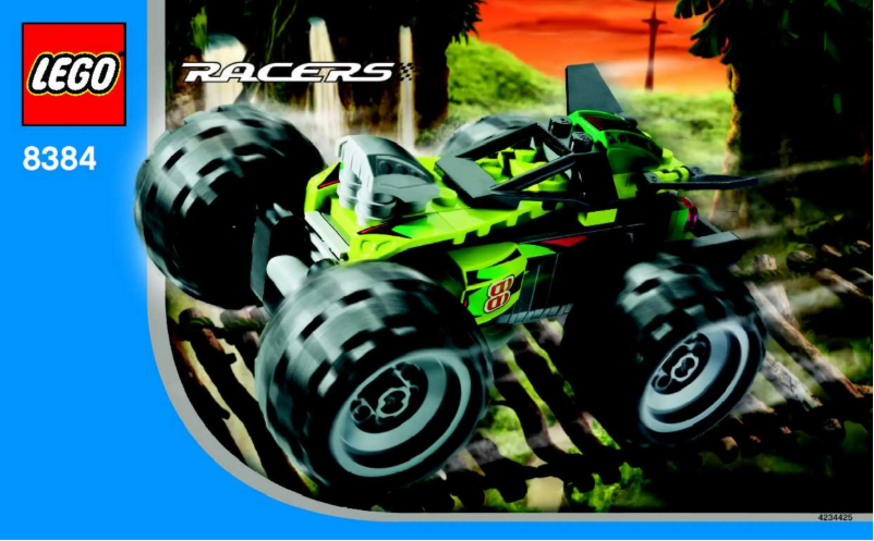 First page image of the manual for Jungle Crasher