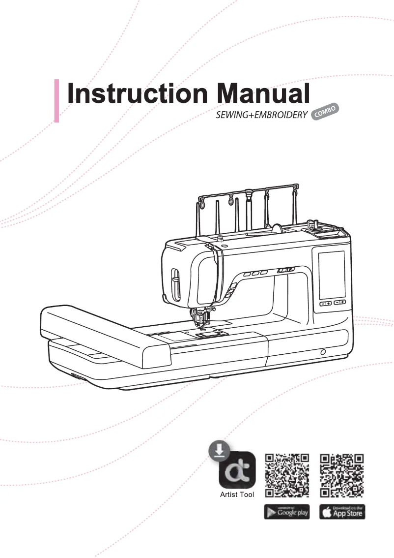 Page 1 of the manual User Manual Necchi C2000