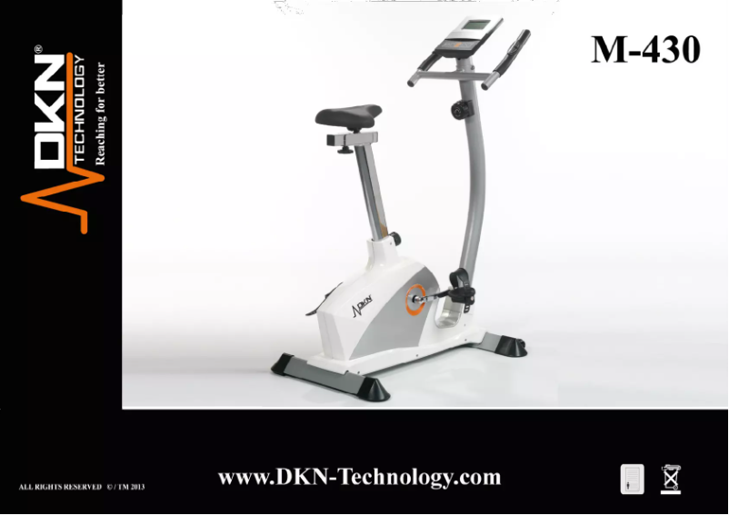 Page 1 of the manual User Manual DKN M-430