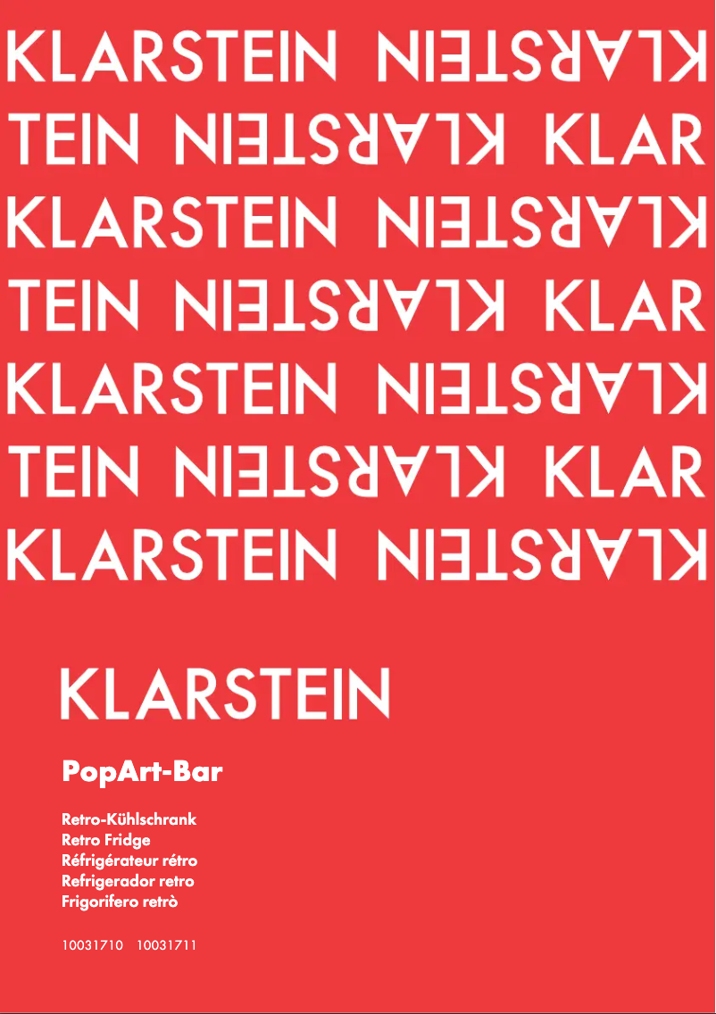 First page image of the manual for 10031711