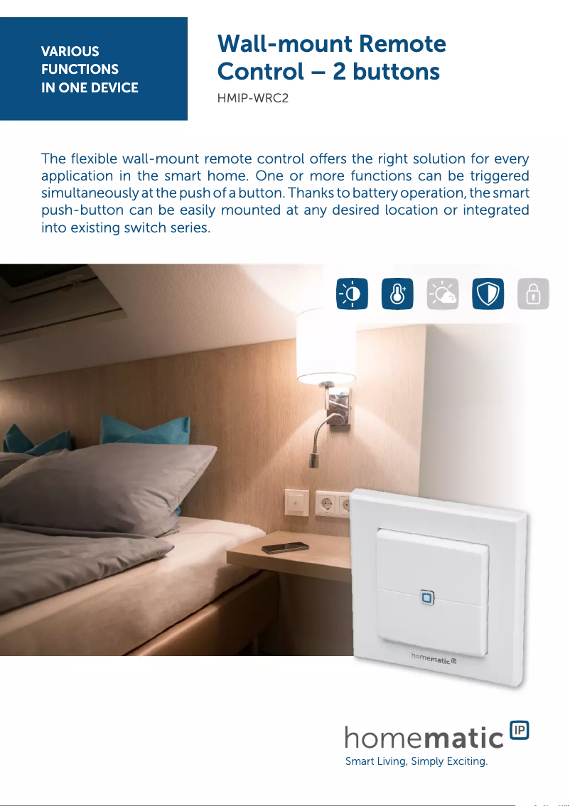 First page image of the manual for HMIP-WRC2