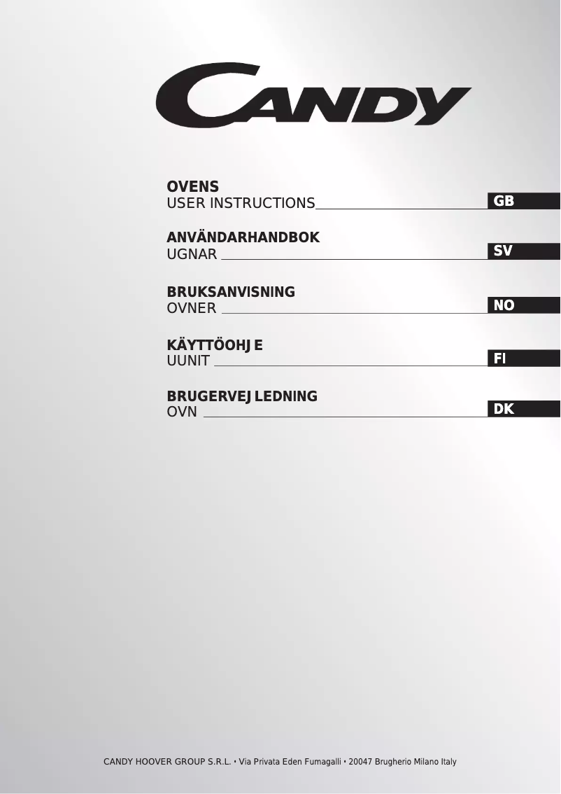 First page image of the manual for FXP 6091 X