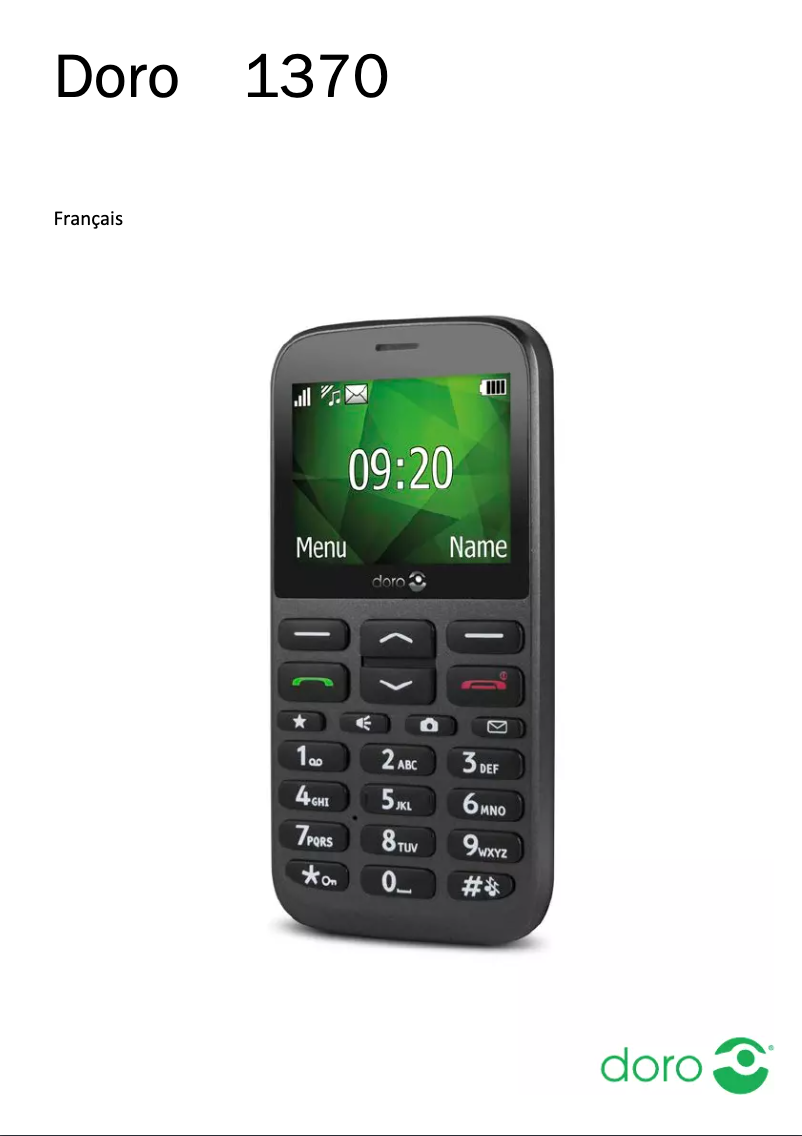 Image de la première page du manuel de l'appareil 1370