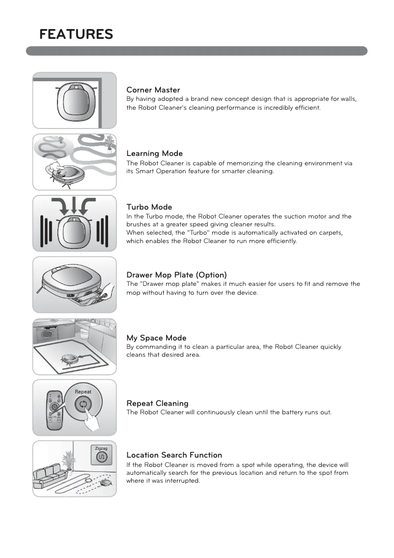 Page 1 of the manual User Manual LG VR64702LVMT