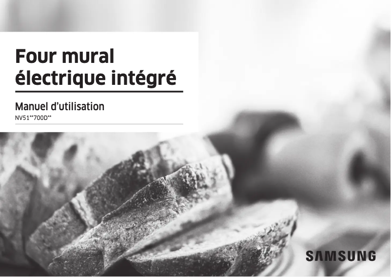 First page image of the manual for NV51CG700DSR