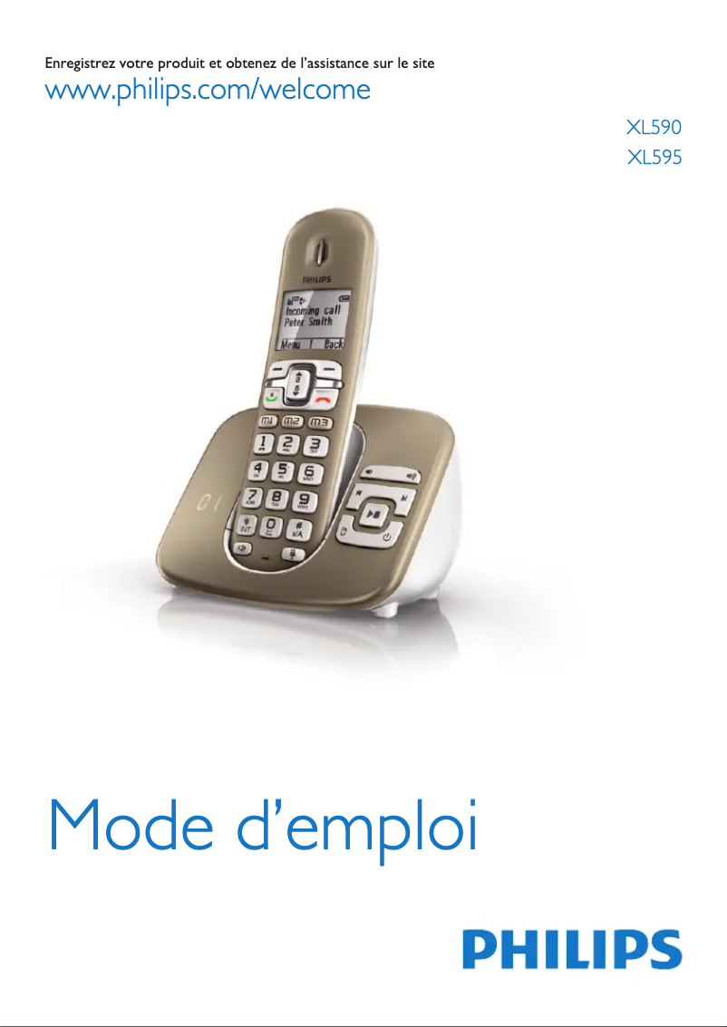 First page image of the manual for SoClear XL5901C