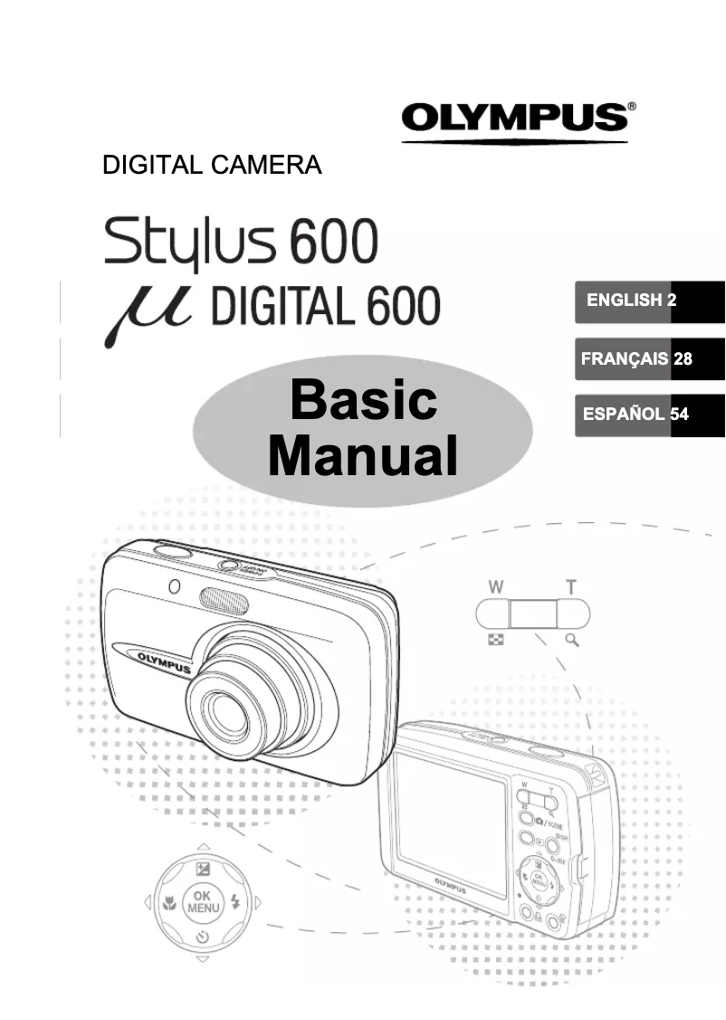 Image de la première page du manuel de l'appareil Stylus 600