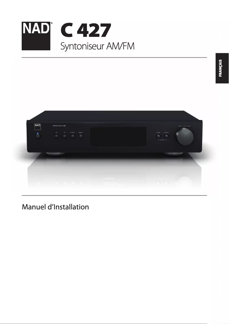 First page image of the manual for C 427