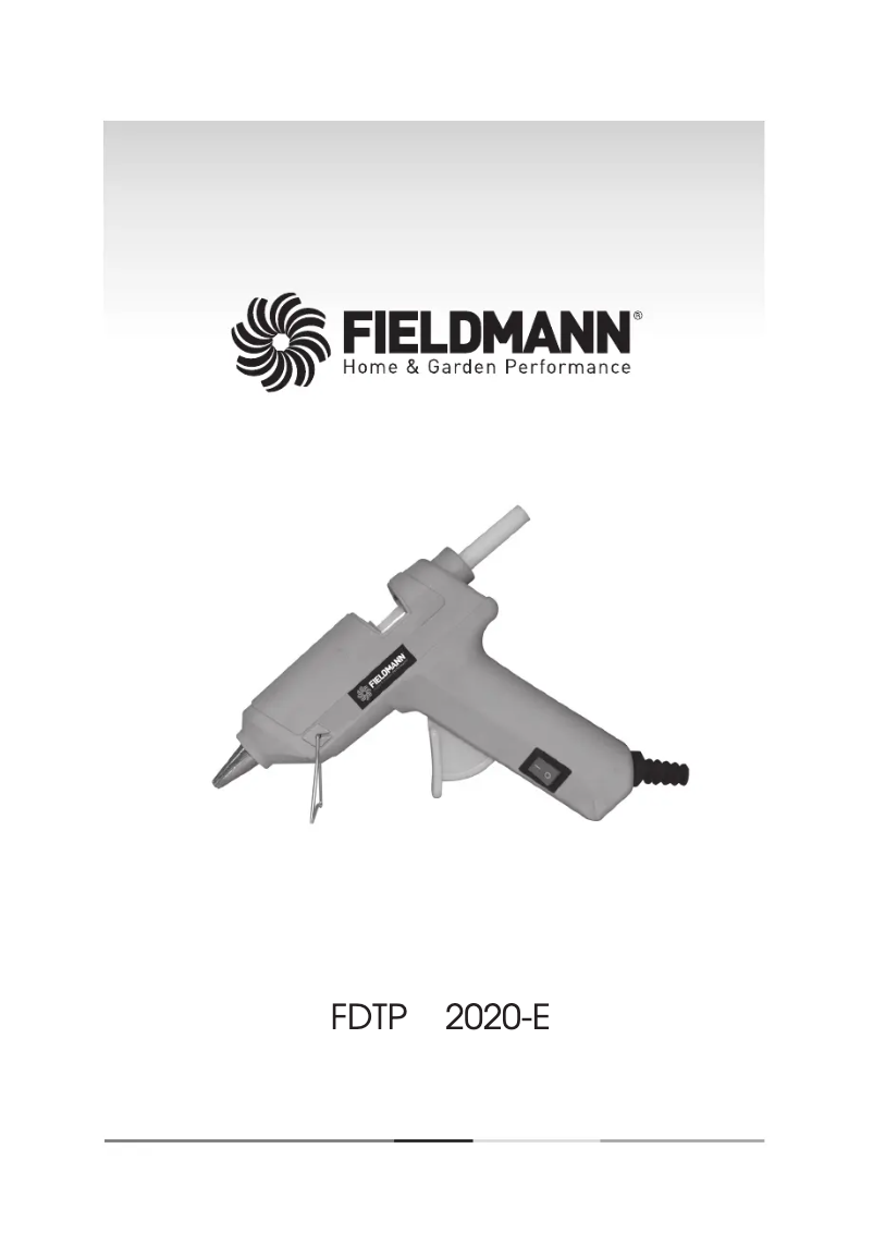 Page 1 of the manual User Manual Fieldmann FDTP 2020-E