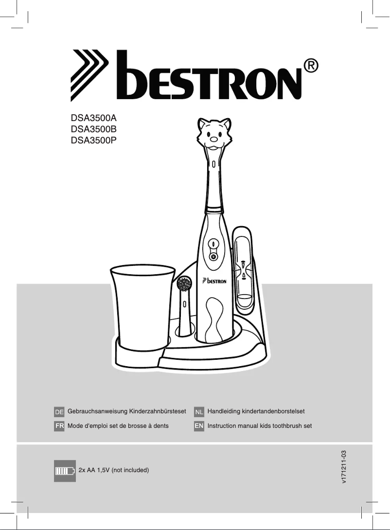 First page image of the manual for DSA3500B