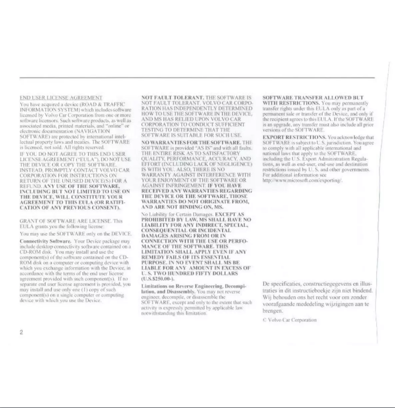 Image de la première page du manuel de l'appareil RTI S60 (2006)