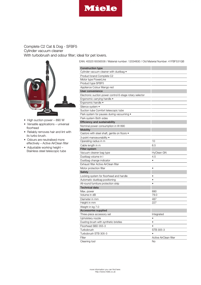 First page image of the manual for Complete C2 Cat & Dog