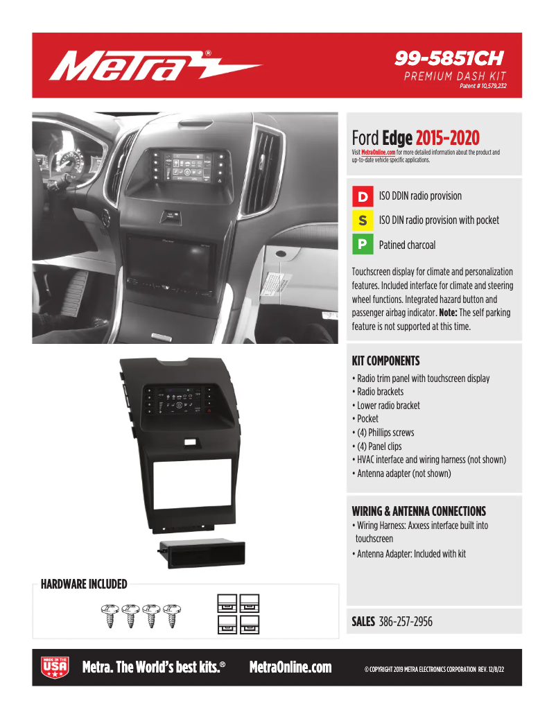 First page image of the manual for 99-5851CH