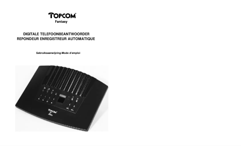 First page image of the manual for Fantasy