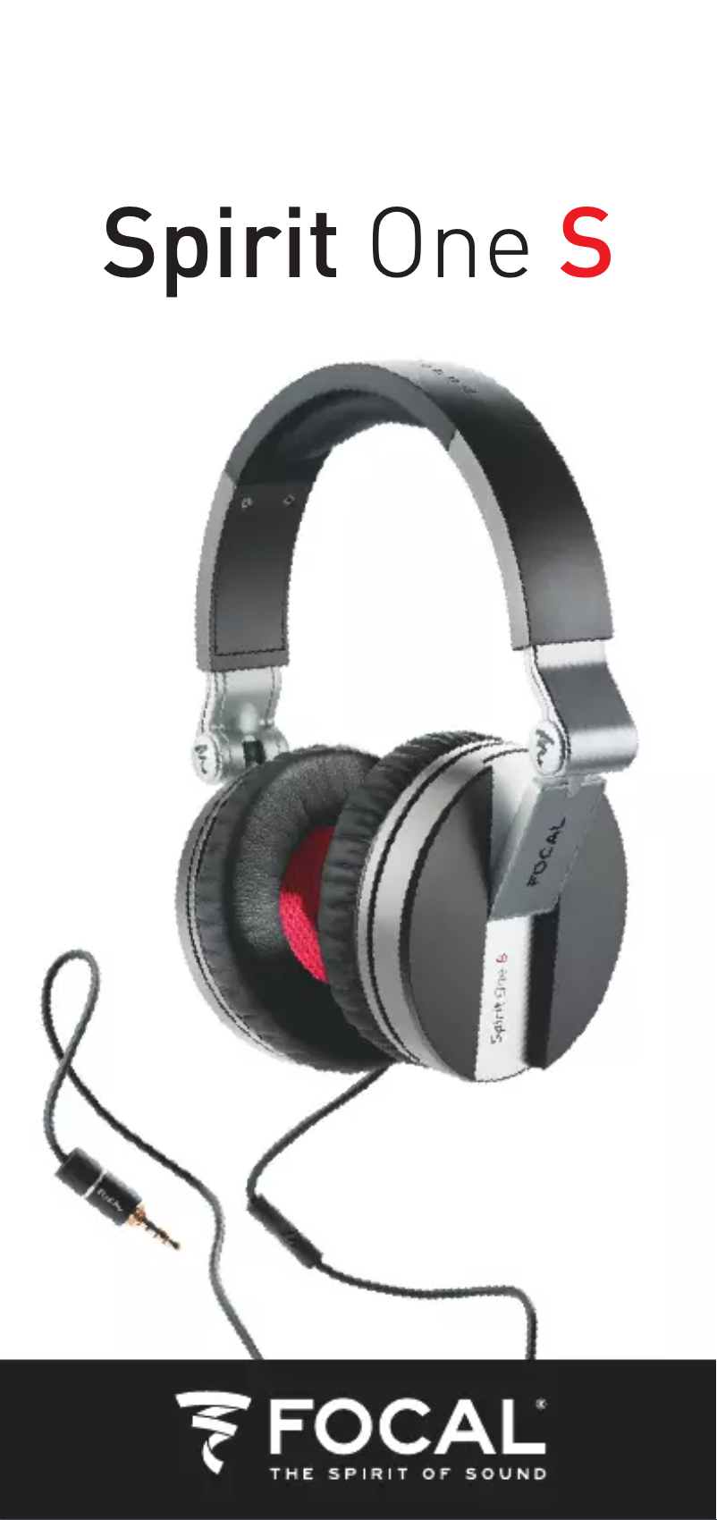 First page image of the manual for Spirit One S