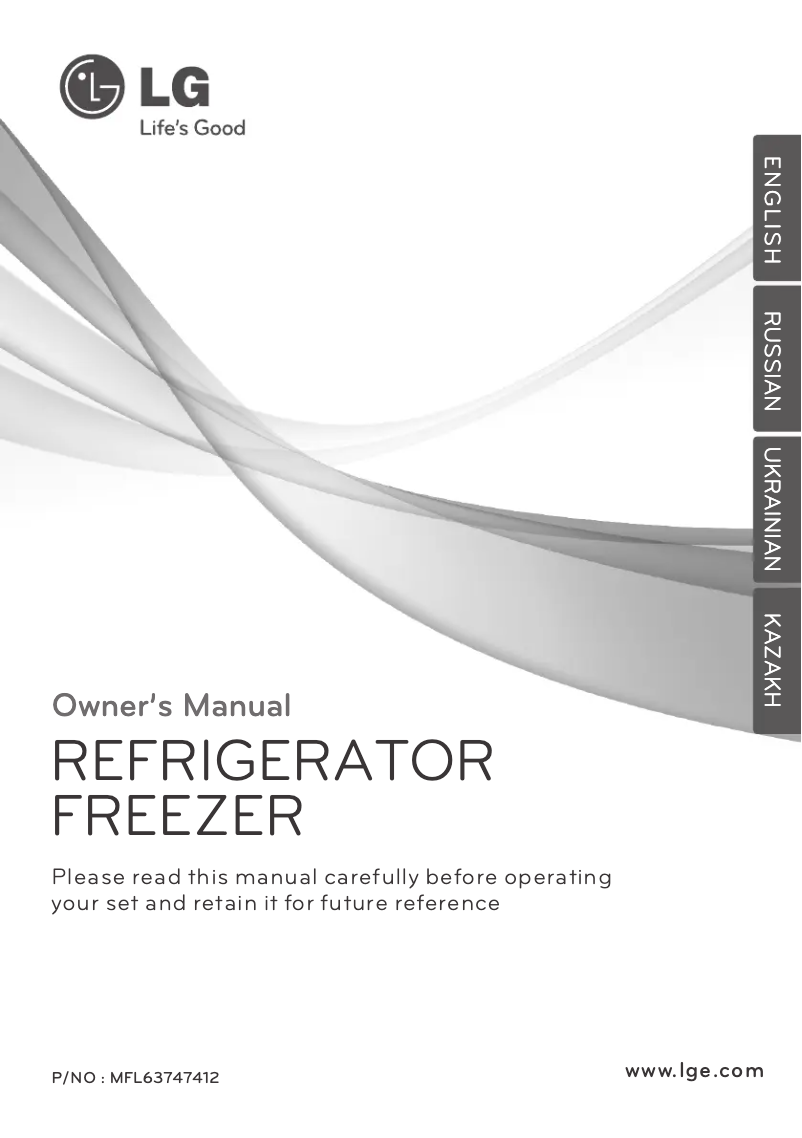 Page 1 of the manual User Manual LG GN-M492CPQA