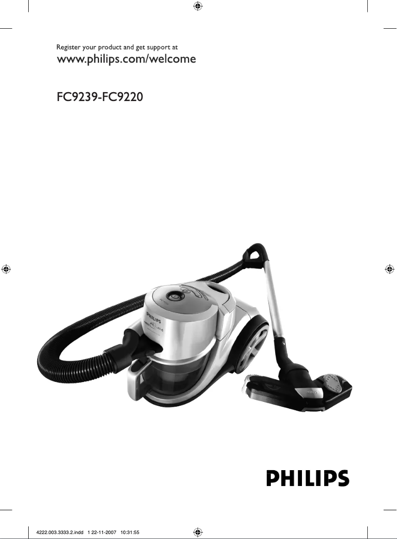 First page image of the manual for Marathon FC9239