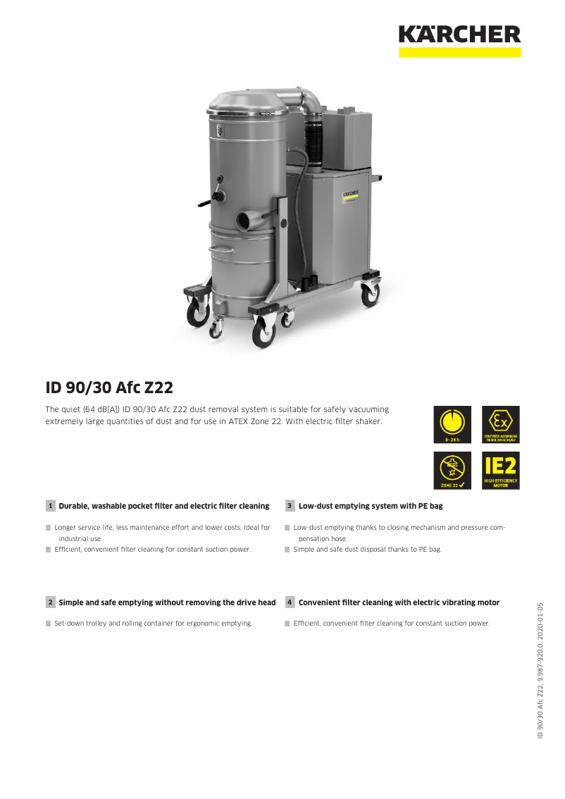Image de la première page du manuel de l'appareil ID 90/30 Afc Z22