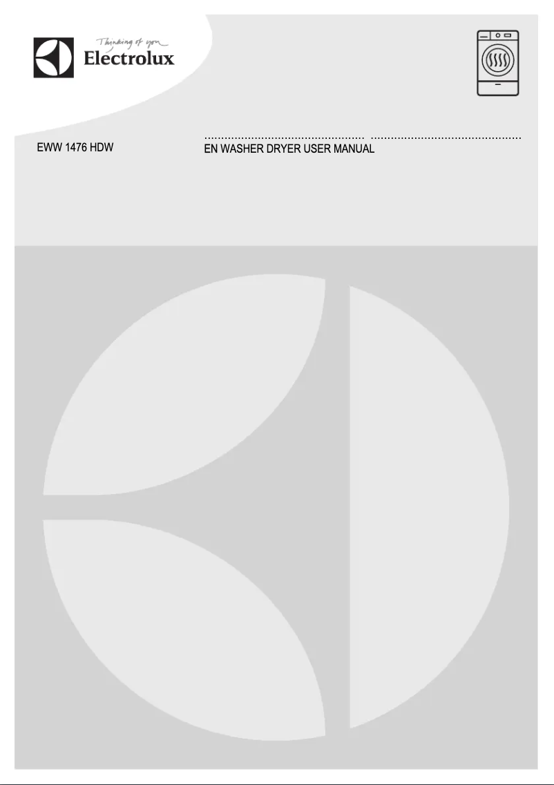 First page image of the manual for EWW1476HDW
