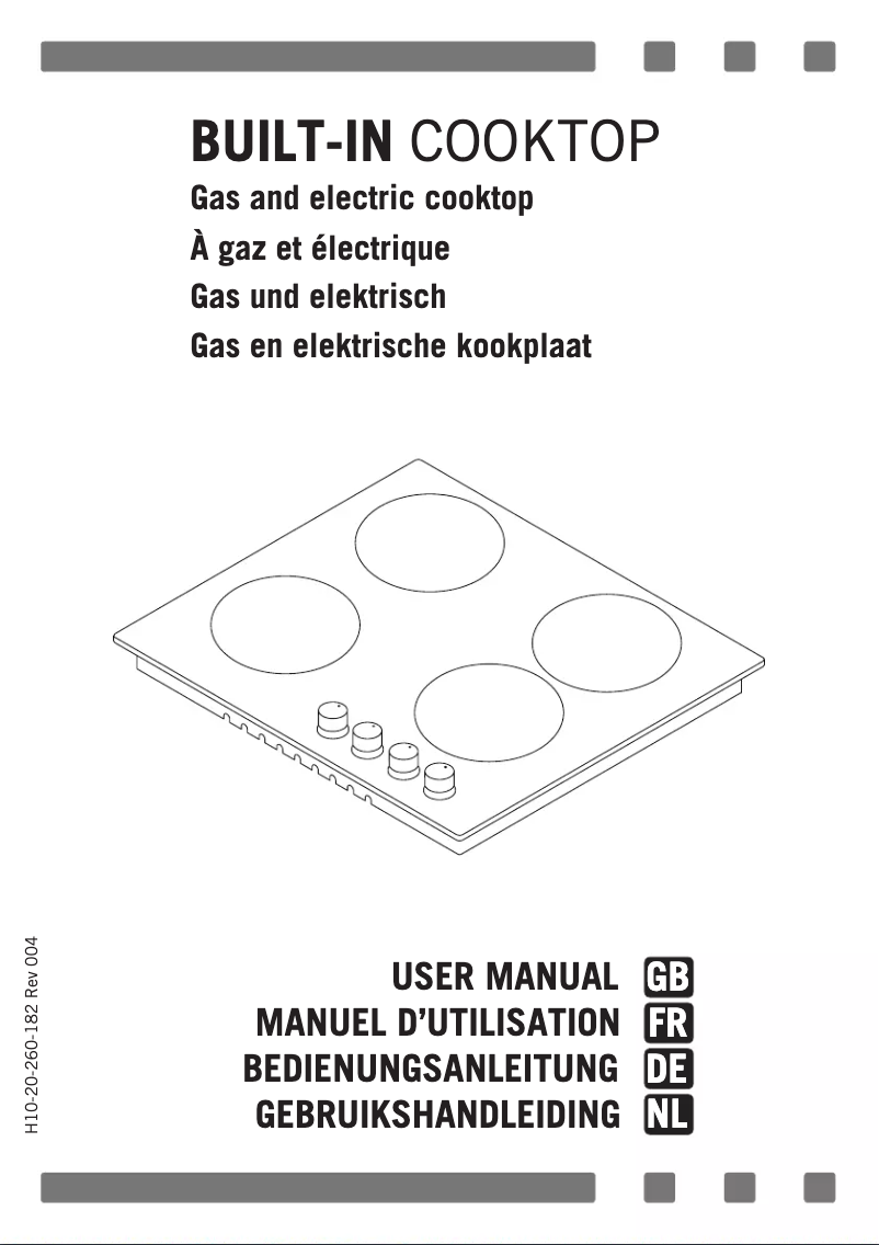 First page image of the manual for BIH 6404