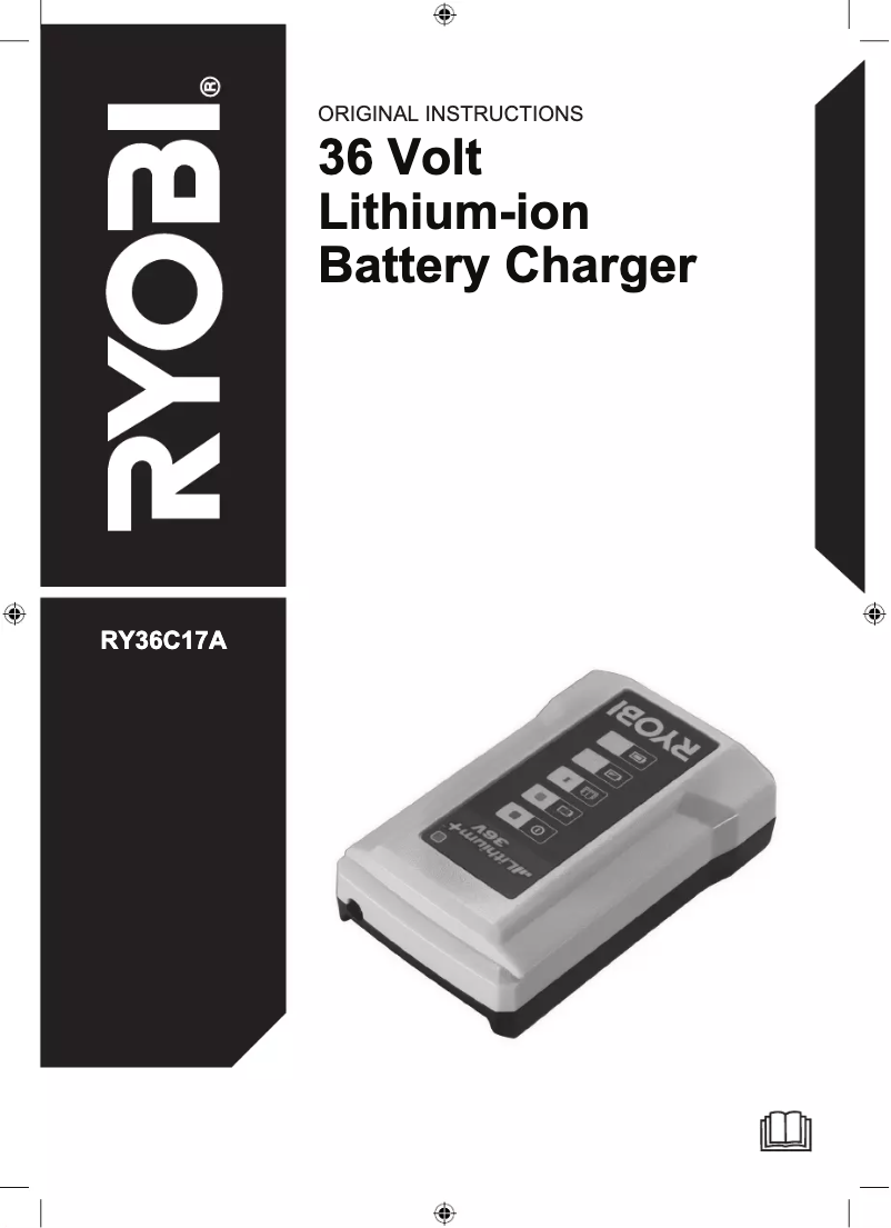 First page image of the manual for Max Power RY36C17A