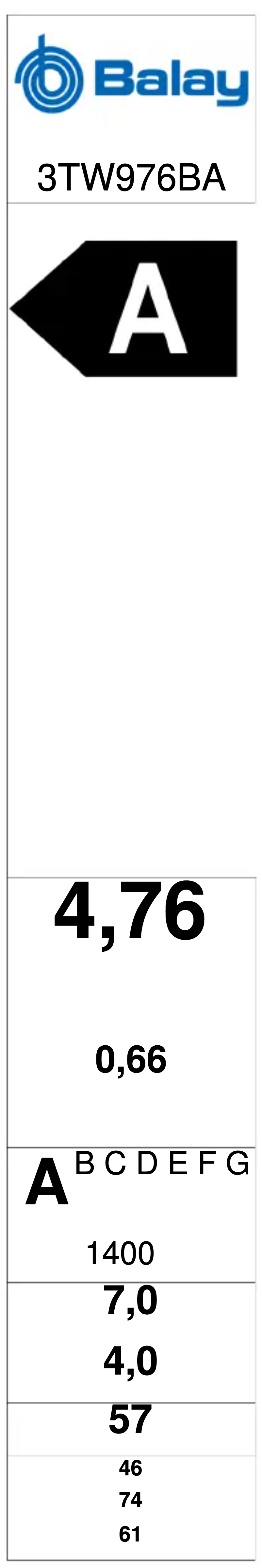 First page image of the manual for 3TW976BA